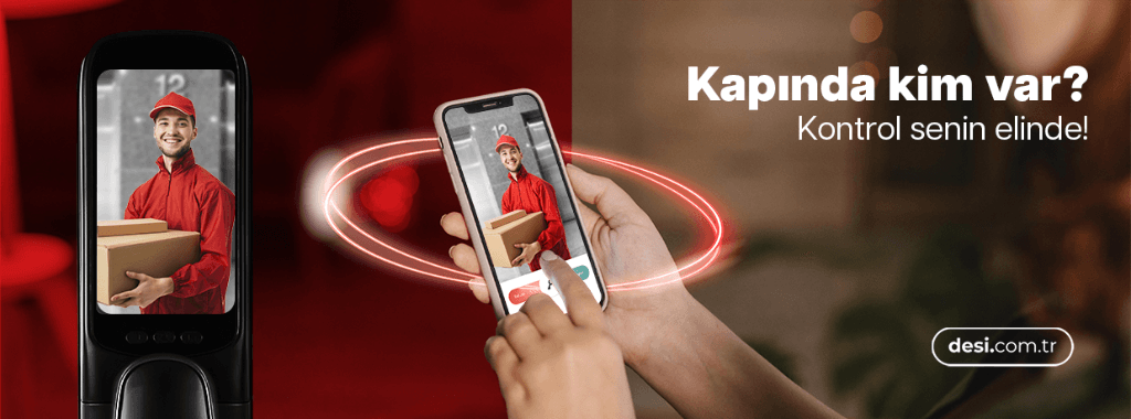 DESi QuiC Q030+ Kapında kim var? Kontrol senin elinde!